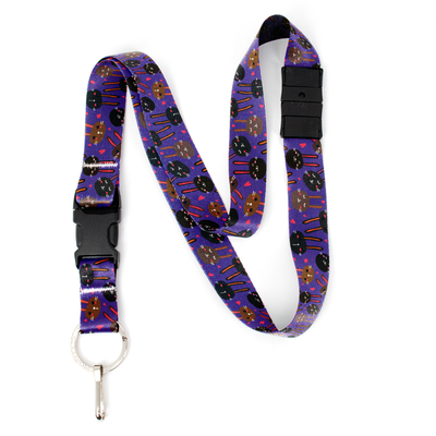 Bunny Breakaway Lanyard - with Buckle and Flat Ring - Made in the USA