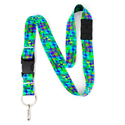 Intensity Circular Breakaway Lanyard - with Buckle and Flat Ring - Made in the USA