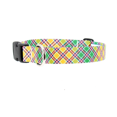 Jacobite Plaid Dog Collar - Made in USA