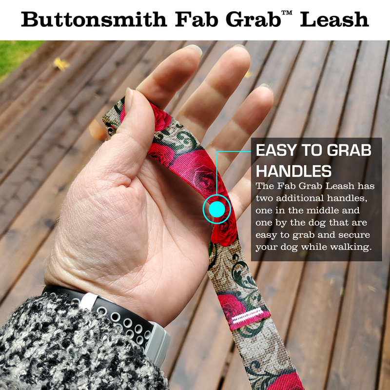 Camilla Lace Fab Grab Leash - Made in USA