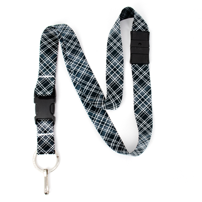 Drummond Plaid Breakaway Lanyard - with Buckle and Flat Ring - Made in the USA