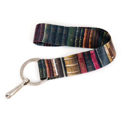 Bibliophile Wristlet Lanyard - with Buckle and Flat Ring - Made in the USA