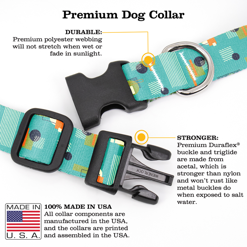 Bauhaus Dog Collar - Made in USA