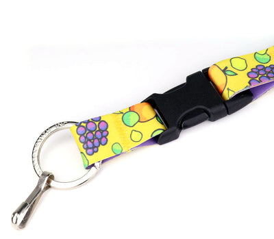 Buttonsmith Fruit Frenzy Lanyard - Made in USA - Buttonsmith Inc.