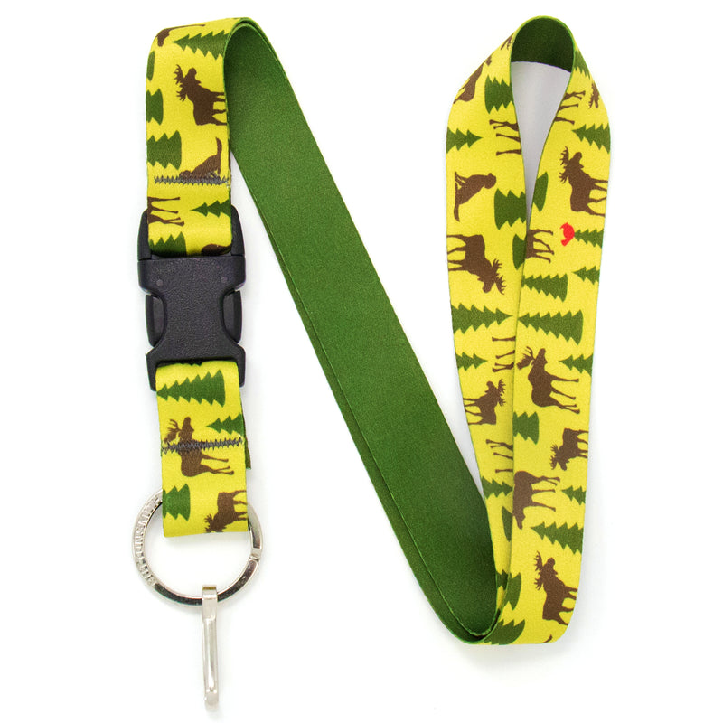 Buttonsmith Moosewoods Premium Lanyard - Made in USA - Buttonsmith Inc.