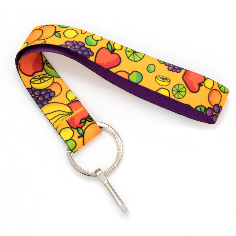 Buttonsmith Fruit Frenzy Wristlet Lanyard Made in USA - Buttonsmith Inc.