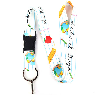 Buttonsmith School Days Lanyard - Made in USA - Buttonsmith Inc.