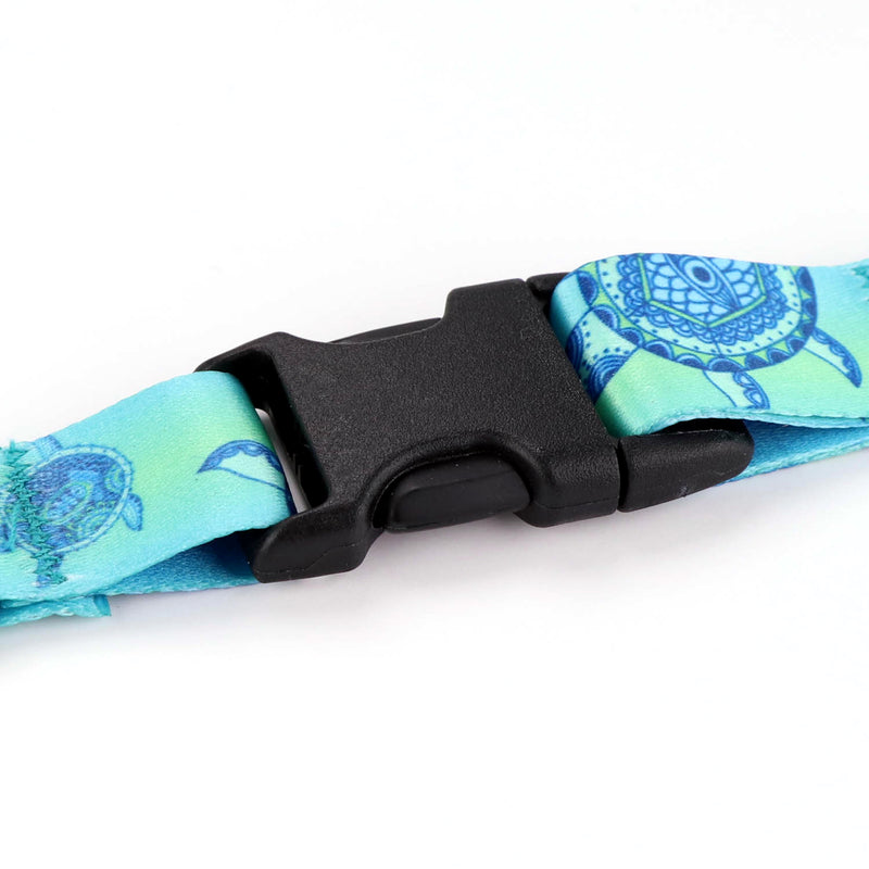 Buttonsmith Turtles Breakaway Lanyard - Made in USA - Buttonsmith Inc.