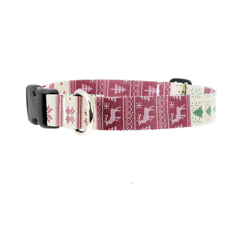 Buttonsmith Kitschy Sweater Dog Collar - Made in the USA - Buttonsmith Inc.